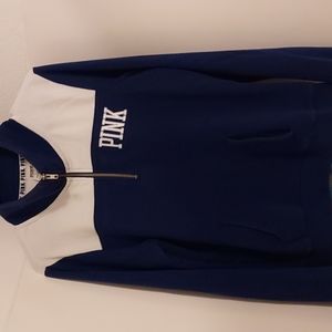 PiNK Victoria Secret Women's  Sweatshirt, Size: M, Purple/White